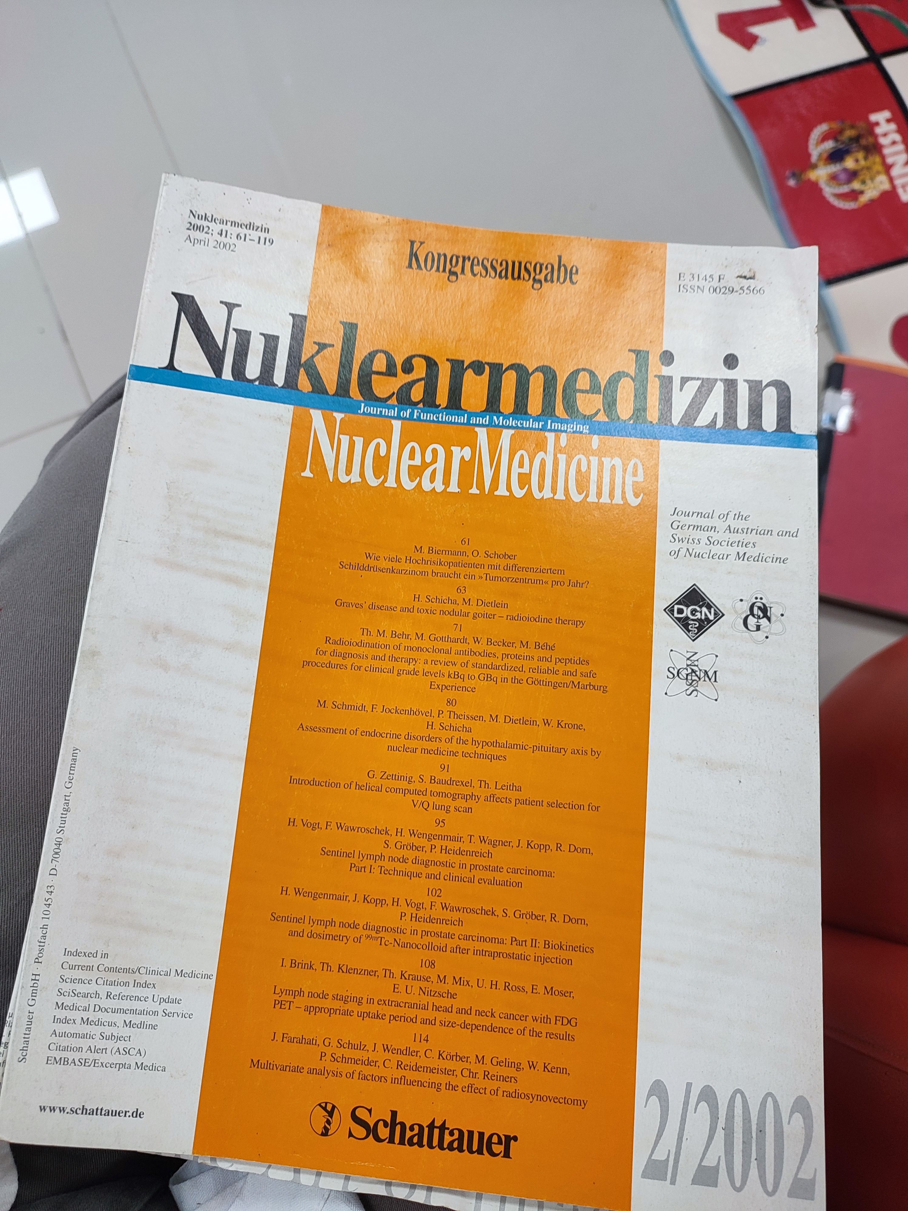 Nuklearmedizin: Journal of Functional and Molecular Imaging