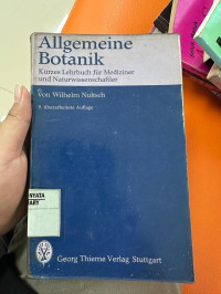 Image of Allgemeine Botanik