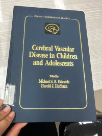 Image of Cerebral Vascular Disease in Children and Adolescents