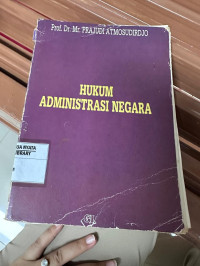 Image of Hukum Administrasi Negara