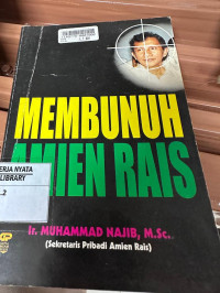 Image of Membunuh Amien Rais