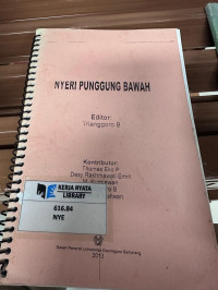Image of Nyeri Punggung Bawah